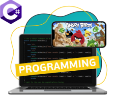 Программирование на C#. Удивительный мир 2D-игр - КИБЕРшкола программирования для детей, компьютерные курсы для школьников, начинающих и подростков - KIBERone г. Арсеньев