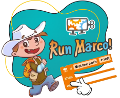 Run Marco - КИБЕРшкола программирования для детей, компьютерные курсы для школьников, начинающих и подростков - KIBERone г. Арсеньев