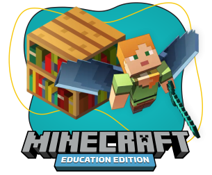 Minecraft Education - КИБЕРшкола программирования для детей, компьютерные курсы для школьников, начинающих и подростков - KIBERone г. Арсеньев